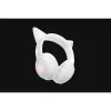 Bezvadu spēļu austiņas Razer Kraken Kitty V2 BT White ar Bluetooth, THX Spatial Audio, RGB apgaismojumu