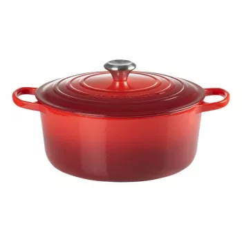 Le Creuset Signature apaļais cepamtrauks 20cm ķiršu sarkans (21177200602430)