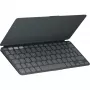 Logitech Keys-To-Go 2 Tastatūra Universāla Bluetooth AZERTY Franču Grafīta