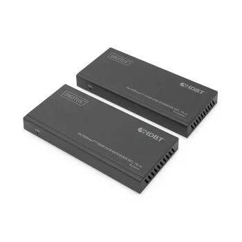 KVM pagarinātāju komplekts Digitus 4K HDBaseT HDMI 70 m vadu