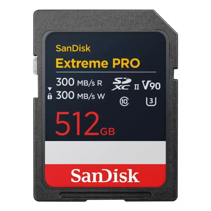 SanDisk Extreme Pro atmiņas karte SDXC UHS-II 512 GB V90 U3