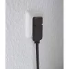 Pagarinātājs Brennenstuhl H05VV-F3G1.5, 5 m, melns, plakans spraudnis