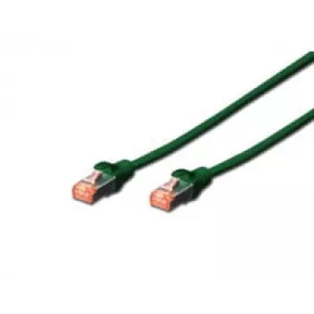 Patch cord Digitus CAT 6A S/FTP DK-1644-A-010/G 1m zaļš