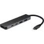 USB centrmezgls Inter-Tech H-469-1 Type-C 5000 Mbit/s HDMI