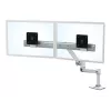 Galda stiprinājums Ergotron LX Series Dual Direct Arm 63,5 cm (25 collas) Balts