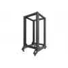Brīvi stāvošs statīvs LANBERG OR01-6822-B 22U, 600 mm x 800 mm, melns, 600 kg slodze