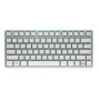 CHERRY KW 7100 MINI BT bezvadu tastatūra, Bluetooth, QWERTY US International, piparmētru krāsā