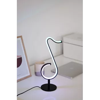 Activejet MELODY RGB LED mūzikas dekoratīvā lampa ar tālvadības pulti un lietotni, Bluetooth