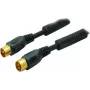 Antenas kabelis ShiverPeaks 80208-128-GS, 10 m, 100% ekranēts, apzeltīti savienotāji