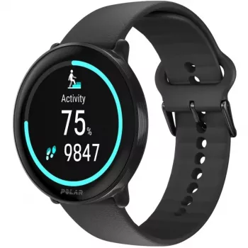 Polar Ignite 3 sporta pulkstenis ar siksnu - silikons - S/L izmērs - 3,3 cm (1,28 inch) displejs - 32 MB - Bluetooth - 35 g - Nakts Melns (900106234)