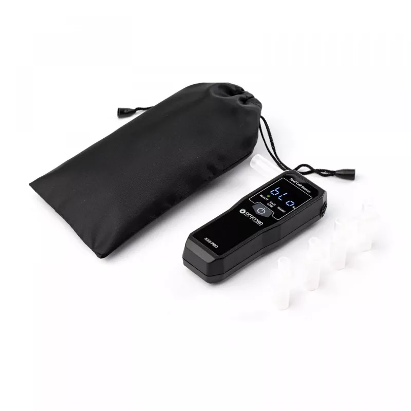 Oromed ALK_ORO-X10 PRO alkohola testeris 0 - 4‰ 0.05% Melns