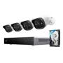 NVR drošības ierakstītājs Eufy E40 — 8 kanāli, 4K ievade, 2 TB HDD (paplašināms līdz 16 TB), Melns/Pelēks/Balts