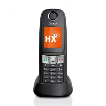Gigaset E630HX DECT telefona klausule ar zvanītāja ID, melna