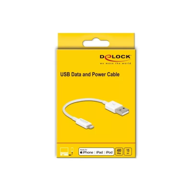 USB datu un barošanas kabelis DeLOCK 83001
