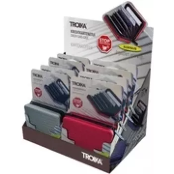Troika CD129 Counter Display ar 8 kartīšu turētājiem