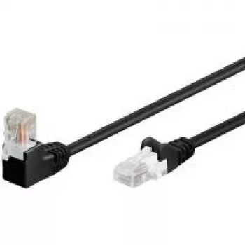 Wentronic 94174 Ethernet Patch Cable Melns
