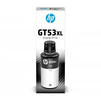 HP GT53XL 135 ml melna oriģinālā tintes pudele