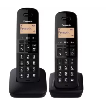 Telefonu sistēma Panasonic KX-TGB612 DECT Duo, Melna