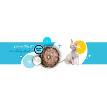 Slapjā barība kaķiem 3coty Pīle 180 g