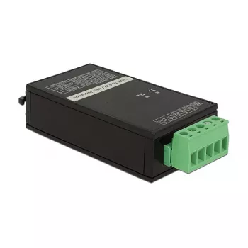 DeLOCK 62501 USB 2.0 uz RS-422/485 pārveidotājs, melns/zaļš