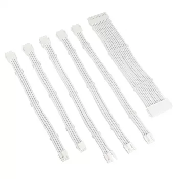 Kabeļu pagarinājumu komplekts Kolink Core Adept White