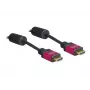 HDMI kabelis DeLOCK 84333 1.8m vīriešu/vīriešu HDMI Type A