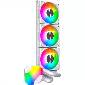 Montech HyperFlow ARGB 360 Balts — 360mm radiators šķidruma dzesēšanai