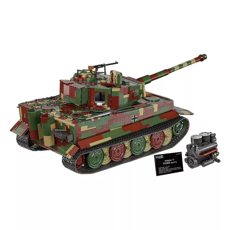 Cobi PzKpfw VI Tiger Ausf. E - Executive Edition būvkomplekts, 8000 detaļas, plastmasa, 12+ gadi