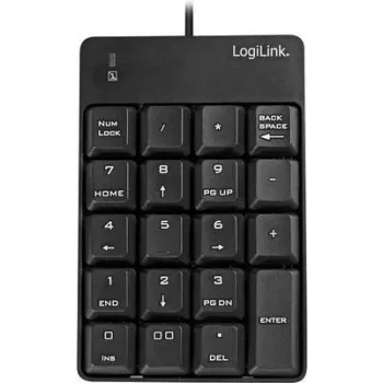 LOGILINK ID0184 LOGILINK - USB ciparu tastatūra, 19 taustiņi