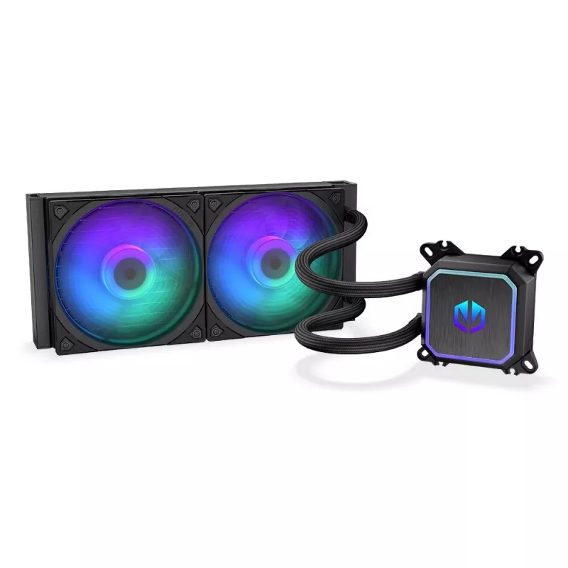 ENDORFY Navis F240 ARGB procesoru šķidruma dzesētājs 24 cm Melns 1 gab.