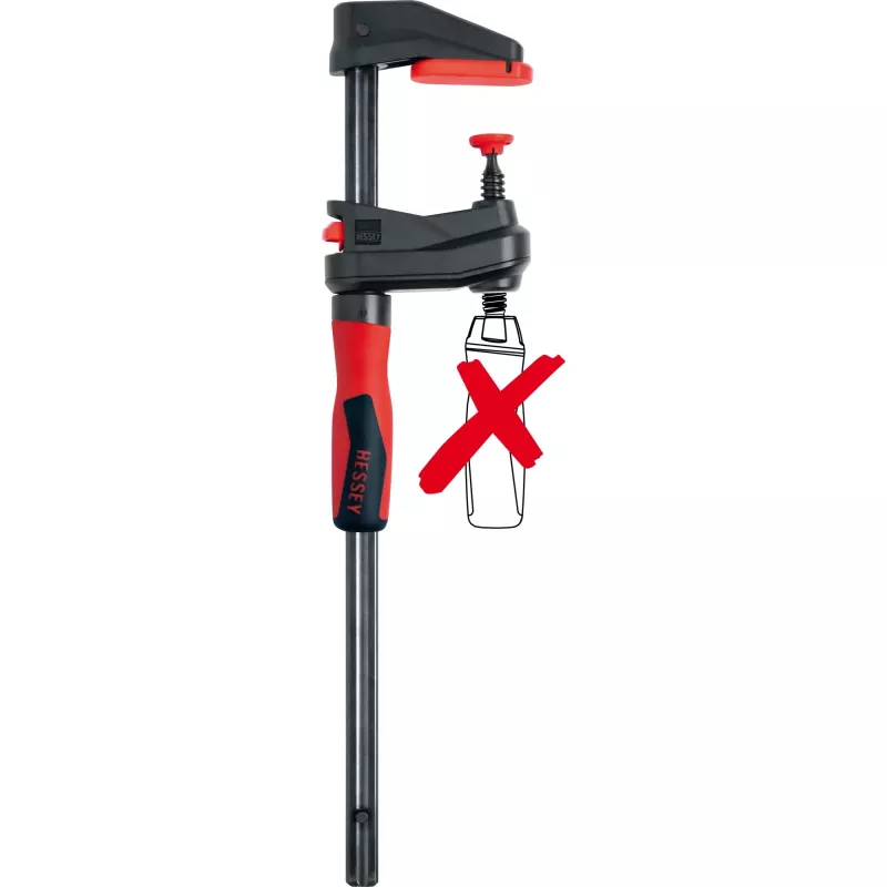 Skavas stienis BESSEY GearKamp GK45 45 cm sarkans melns