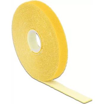 Delock 18735 Dzeltenā Līmlentes-Spraudes Siksniņa 13mm x 5m, 1 gab.