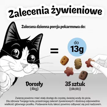 Felix Party Mix Ocean Mix kaķu gardumi 60 g — kārsums pieaugušiem kaķiem