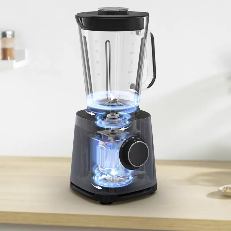 Tefal PerfectMix Essential BL771BF0 blender 1.75 L galda blenderis 1200 W Melns