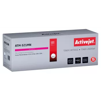 Activejet ATM-321MN Tonera kasetne (aizvieto Konica Minolta TN321M; Supreme; 25000 lpp; fuksīna)