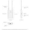 TP-Link Omada EAP603-Outdoor āra piekļuves punkts 1800 Mbit/s balts PoE