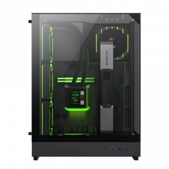 Gamemax T20 BK Melns M-ATX korpuss