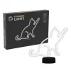 Manta SNL80WH LED dekoratīvā lampa ar kaķi, balta