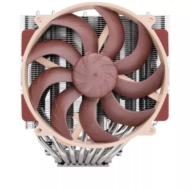 Gaisa dzesētājs Noctua NH-D15 G2 — divu ventilatoru 140 mm CPU dzesētājs, varš, 12 V, 1500 RPM max, saderīgs ar LGA 1150/1151/1155/1156/1200/1700 un AM4/AM5