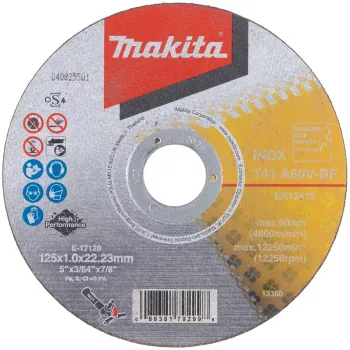 Makita E-17120-12 Griešanas disks taisns 125 mm 12 gab.