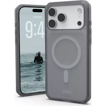 UAG Urban Armor Gear Dot MagSafe Macītis | Apple iPhone 17 Pro Max | pelnu (pelēks caurspīdīgs) | 114537113131