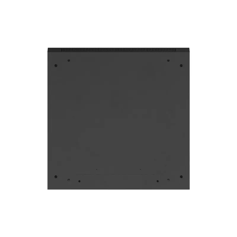 Sienas stiprinājuma 19 inch skapis 6U 600x600 melns