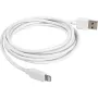 USB 2.0 adaptera kabelis, USB-A spraudnis > Lightning spraudnis (Balts, 2,0 metri)