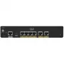 Vadu maršrutētājs Cisco C927-4P Gigabit Ethernet Melns