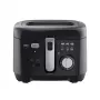 ELDOM Fryer FREET, 2.5 L, 400 g frī kartupeļu, temperatūras regulators, izņemama eļļas tvertne, melna