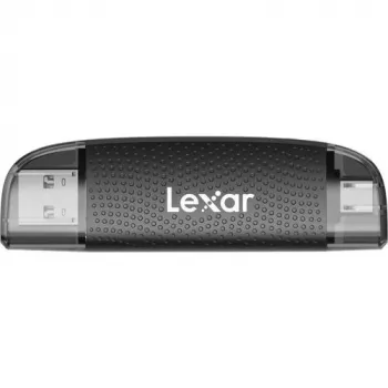 Karšu lasītājs Lexar LRW310X-BNBNG USB 2.0 Type-A/Type-C Melns