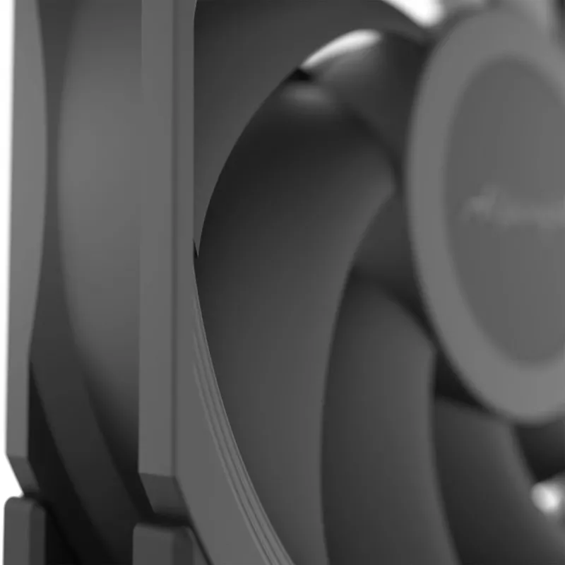 120 mm PWM korpusa ventilators EKL Alpenföhn Jetstream 120x120x27, PWM vadība, 27 mm biezums