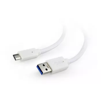 USB kabelis Cablexpert CCP-USB3-AMCM-W-10, 3 m, balts
