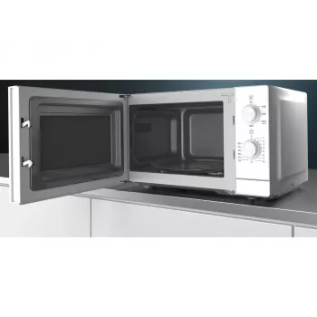 Siemens iQ300 FF020LMW0 mikroviļņu krāsns, balta, solo, 20 L, 800 W