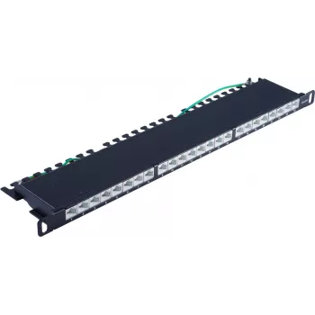 ShiverPeaks Patch Panel S/CONN 08-67052 0.5U RJ-45 Cat6a